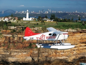 Seaplane over Bondi